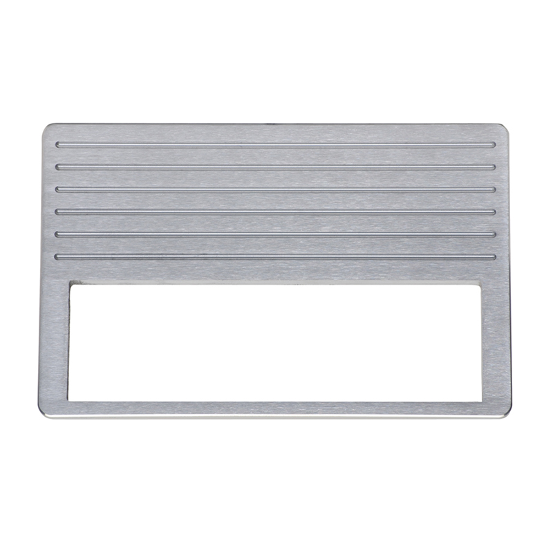 Dakota Digital 1937-38 Chevrolet brushed aluminum radio panel, DIN